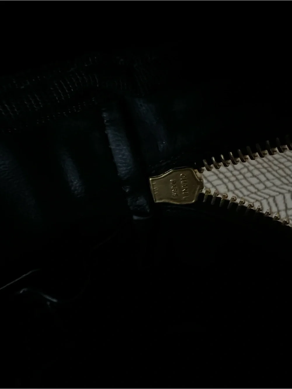 Chanel Black Quilted Leather Top-Handle Vanity with Gold Zipper